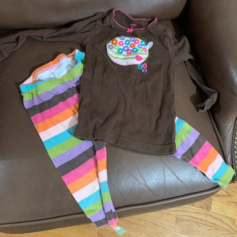 Baby Girl Fruit Loop Pajamas